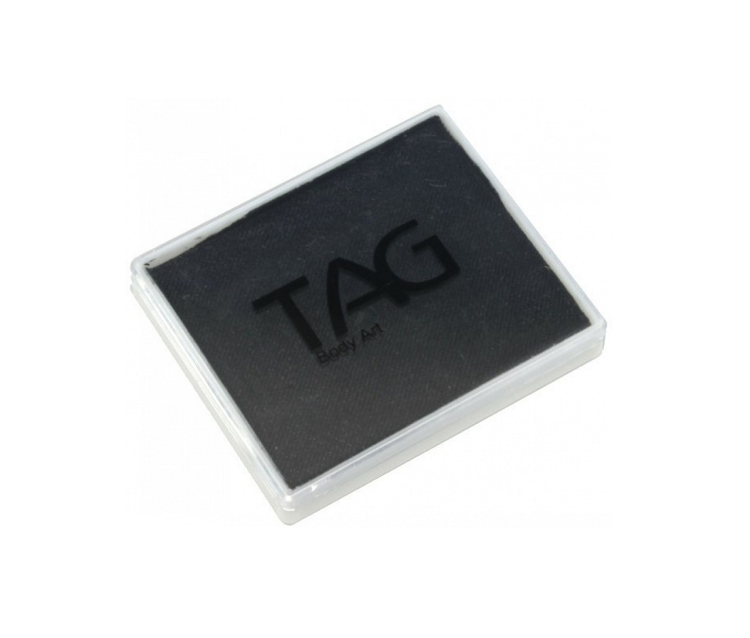 Профессиональный гипоаллергенный аквагрим TAG регулярный черный, 50г