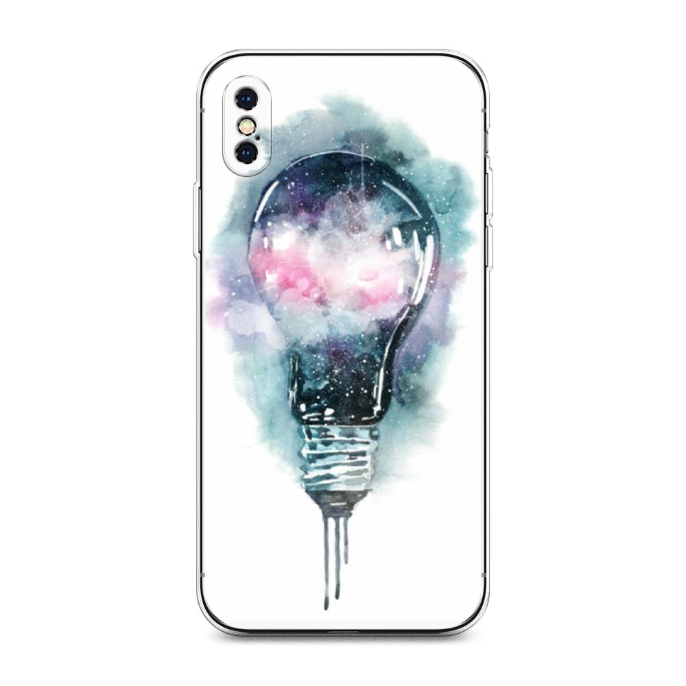 

Чехол для Apple iPhone XS Max "Волшебная лампа", Белый;серый, 11950-4