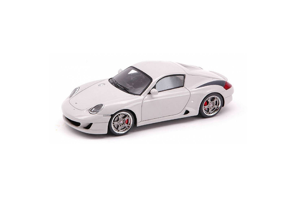 Модель коллекционная SPARK Porsche ruf rk coupe 2007 grey / порше руф рк купе 2007 серый