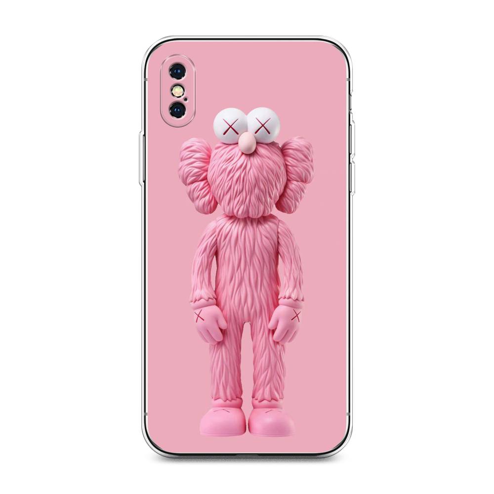 

Чехол для Apple iPhone XS Max "KAWS pink doll", 11950-4