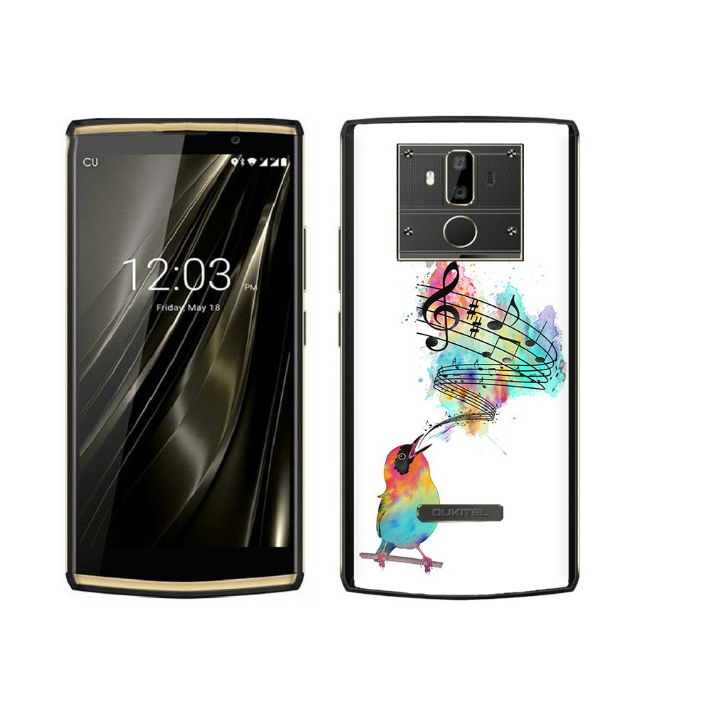 

Чехол MyPads Tocco для Oukitel K7 певчая птичка, Прозрачный, Tocco