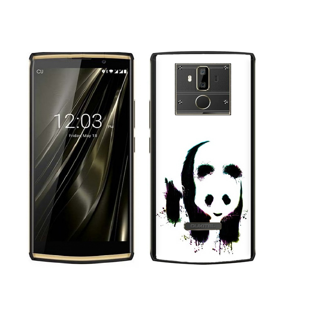 

Чехол MyPads Tocco для Oukitel K7 панда в акварели, Прозрачный, Tocco