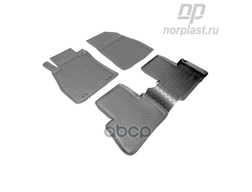 

Коврики в салон полиуретан NORPLAST NISSAN Juke 11- черный комплект NPL-Po-61-10 1шт