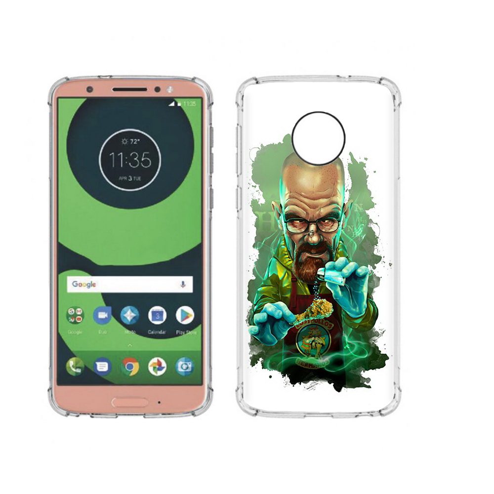 

Чехол MyPads Tocco для Motorola Moto G6 повар (PT99805.376.546), Прозрачный, Tocco