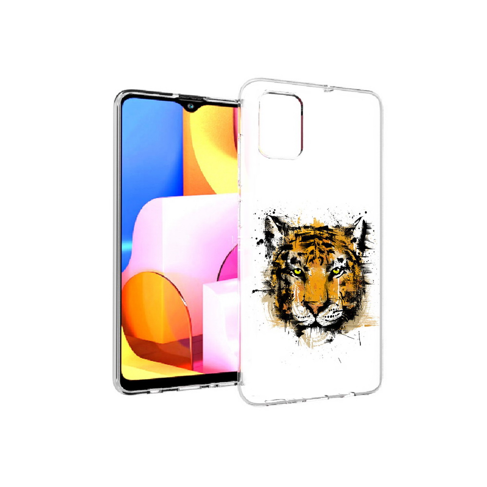 

Чехол MyPads Tocco для Samsung Galaxy A71 тигруля (PT142122.485.643), Прозрачный, Tocco