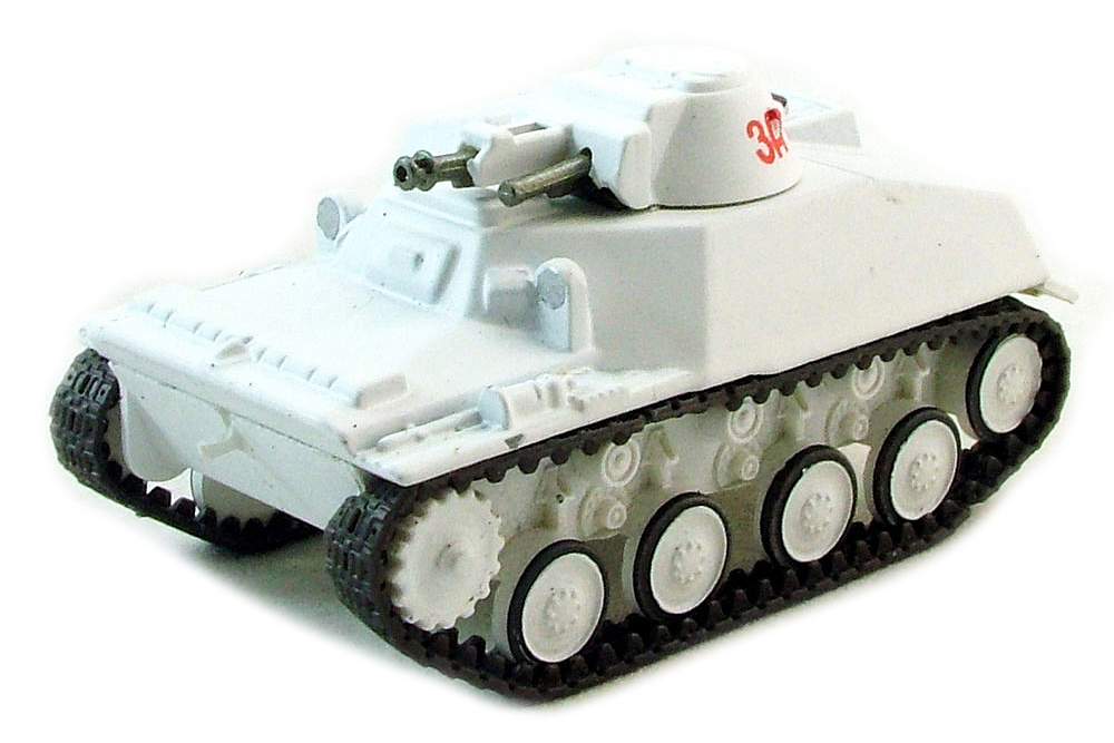 

Модель коллекционная DEAGOSTINI Tank Т-40 (журнал русские танки #41), Белый