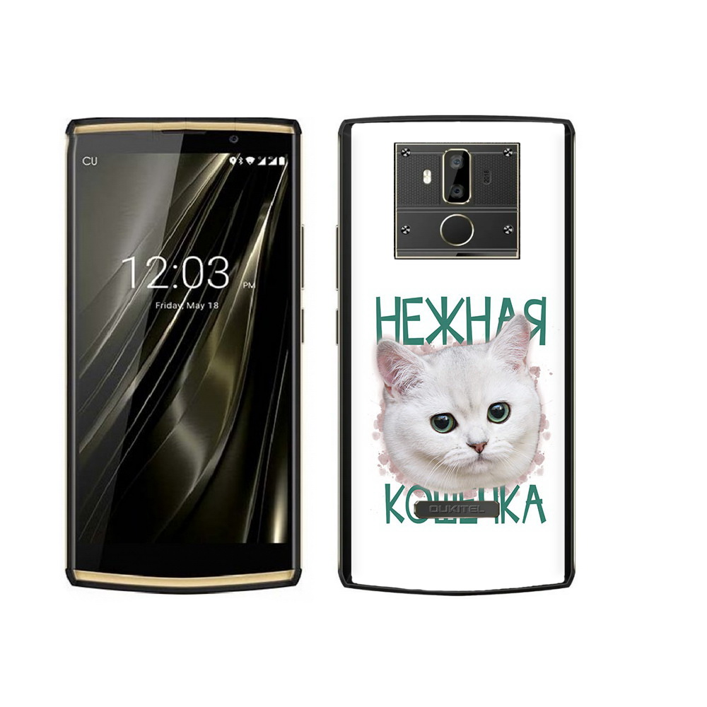 

Чехол MyPads Tocco для Oukitel K7 нежная кошечка, Прозрачный, Tocco