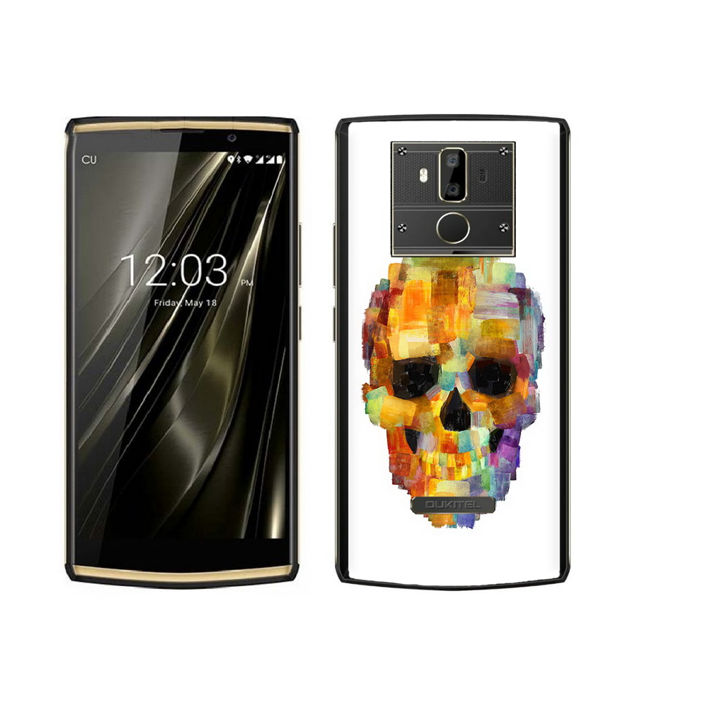 

Чехол MyPads Tocco для Oukitel K7 нарисованный череп, Прозрачный, Tocco