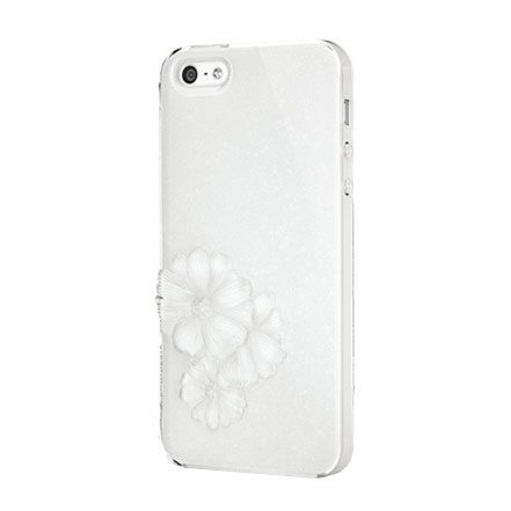 фото Чехол switcheasy dahlia для iphone 5/5s/se white