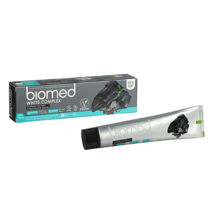 

Зубная паста BIOMED WHITE COMPLEX 80 гр 7082343