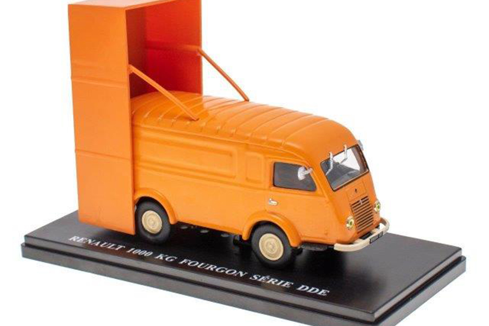 

Модель коллекционная ALTAYA Renault 1000 kg fourgon serie dde 1964 orange, Оранжевый
