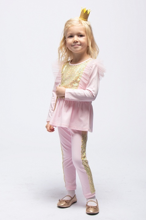 Блузка детская Candy's 034GC0420s, розовый, 92