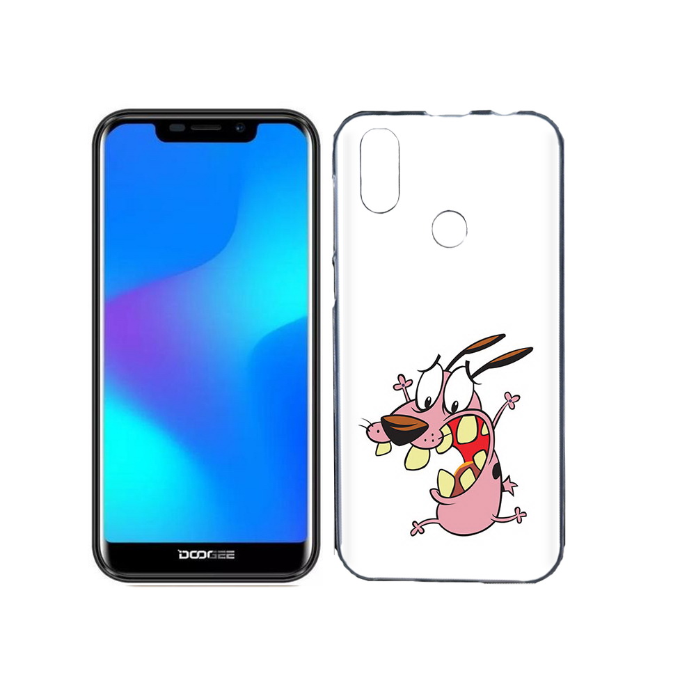 

Чехол MyPads Tocco для Doogee X70 зубастый бобик, Прозрачный, Tocco