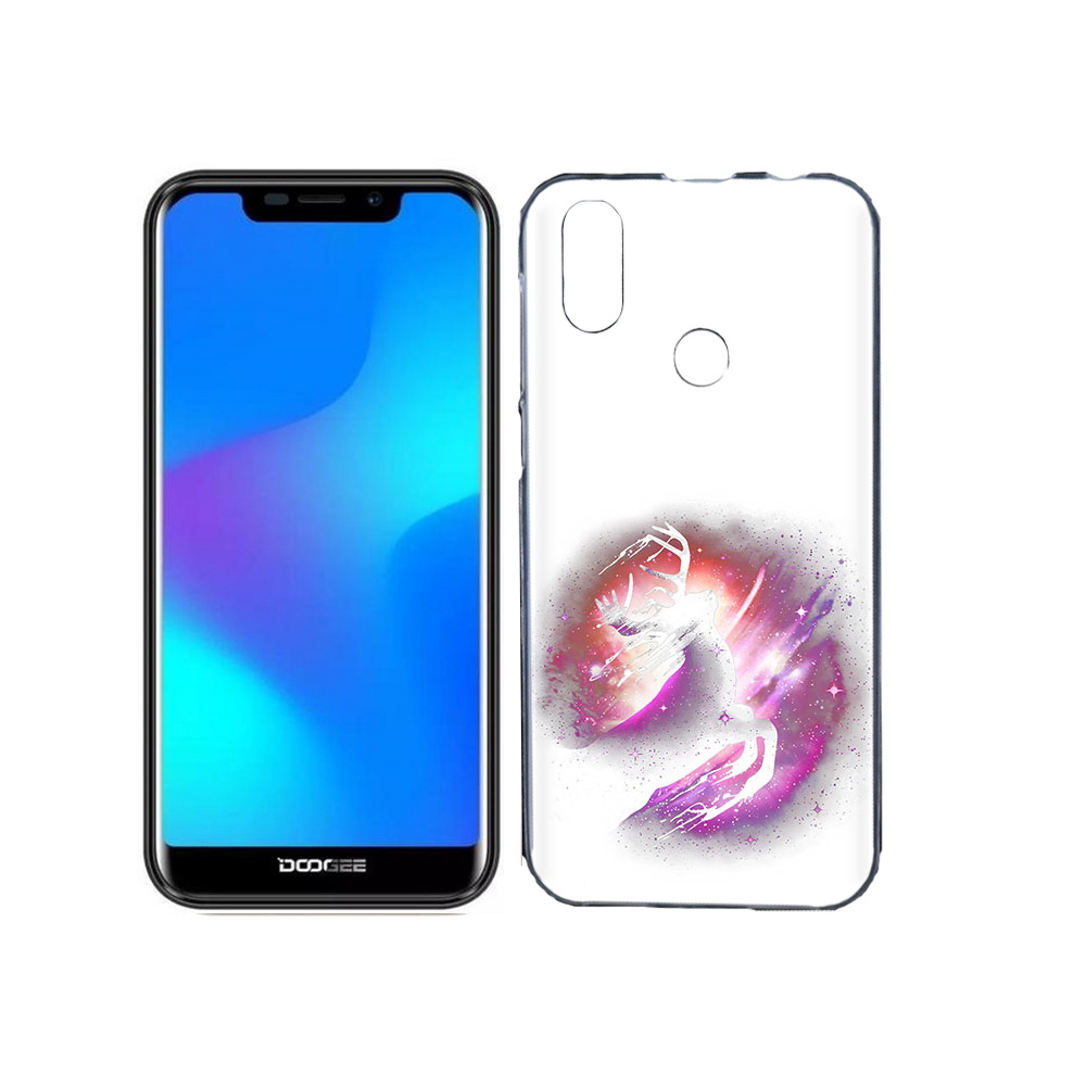 

Чехол MyPads Tocco для Doogee X70 звездный олень, Прозрачный, Tocco