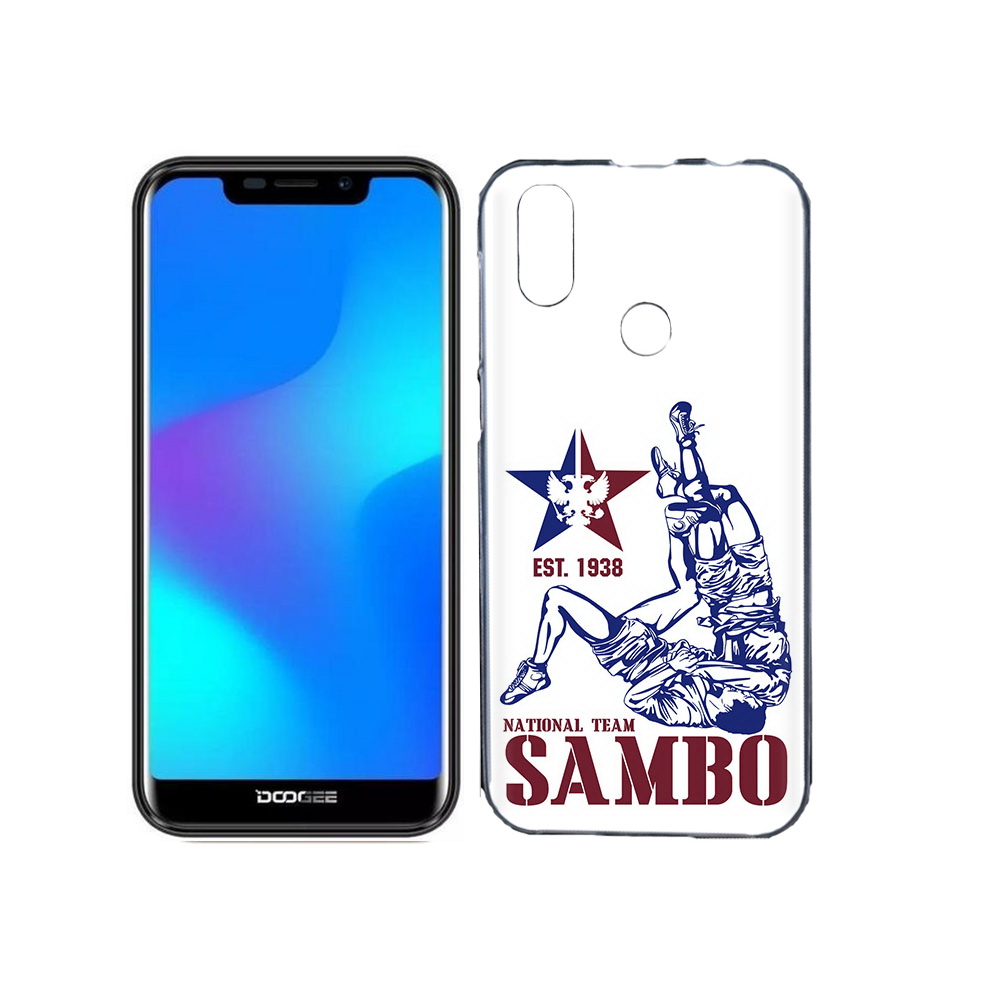 

Чехол MyPads Tocco для Doogee X70 единоборства самбо, Прозрачный, Tocco