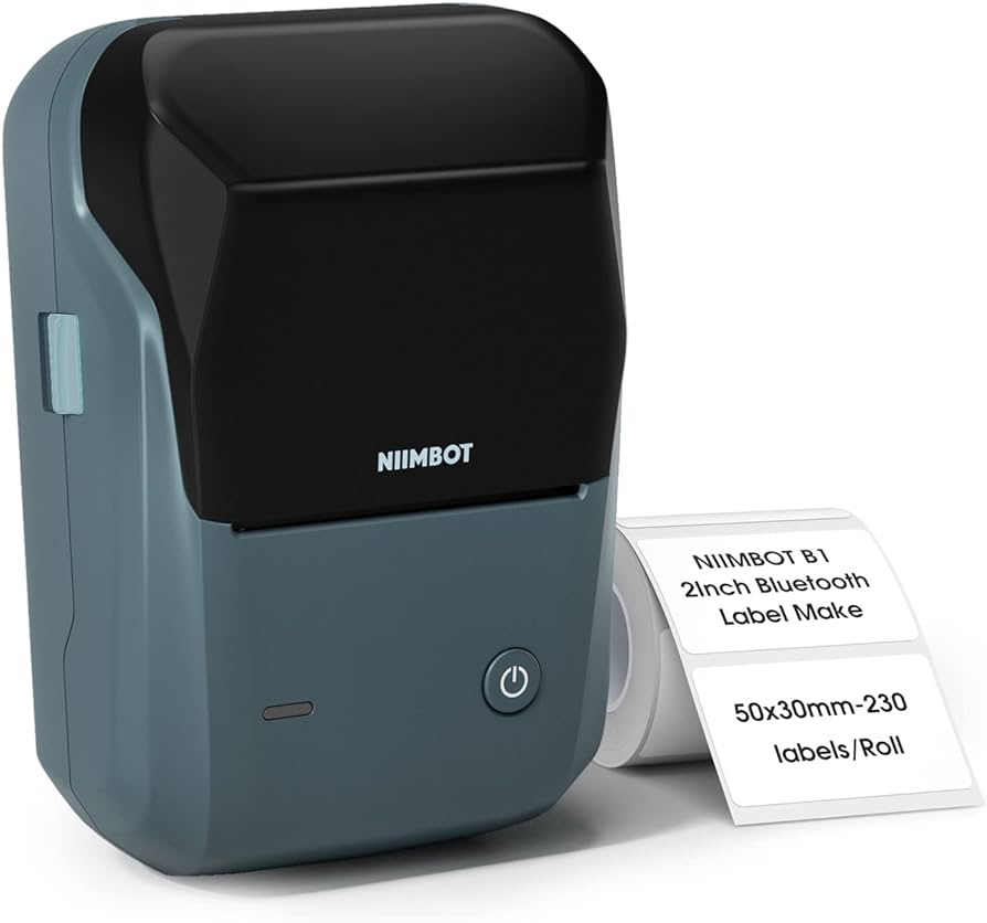 

Мини принтер Niimbot B1 синий (NIIMBOT B1 DARK BLUE), B1