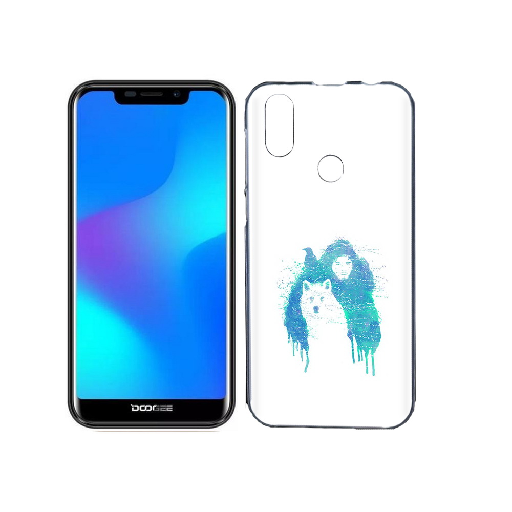 

Чехол MyPads Tocco для Doogee X70 джон сноу, Прозрачный, Tocco