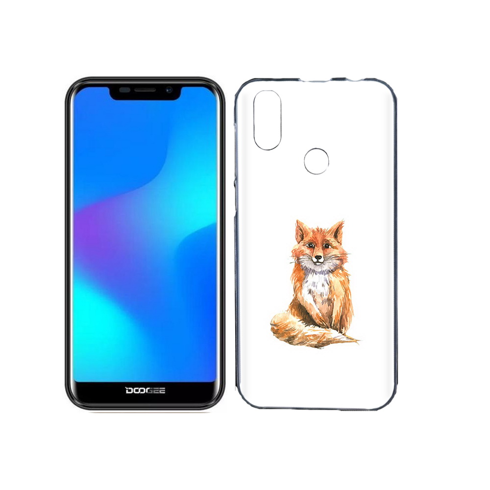 

Чехол MyPads Tocco для Doogee X70 детская лиса, Прозрачный, Tocco