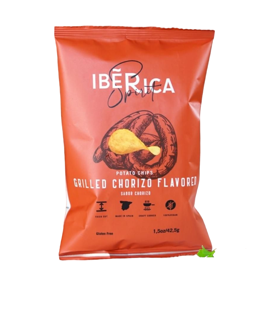 

Чипсы картофельные Iberica Spirit grilled chorizo, 115 г