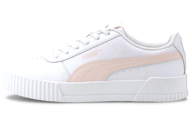 

Кеды унисекс Puma Carina Leather белые 38.5 EU, Белый, Carina Leather