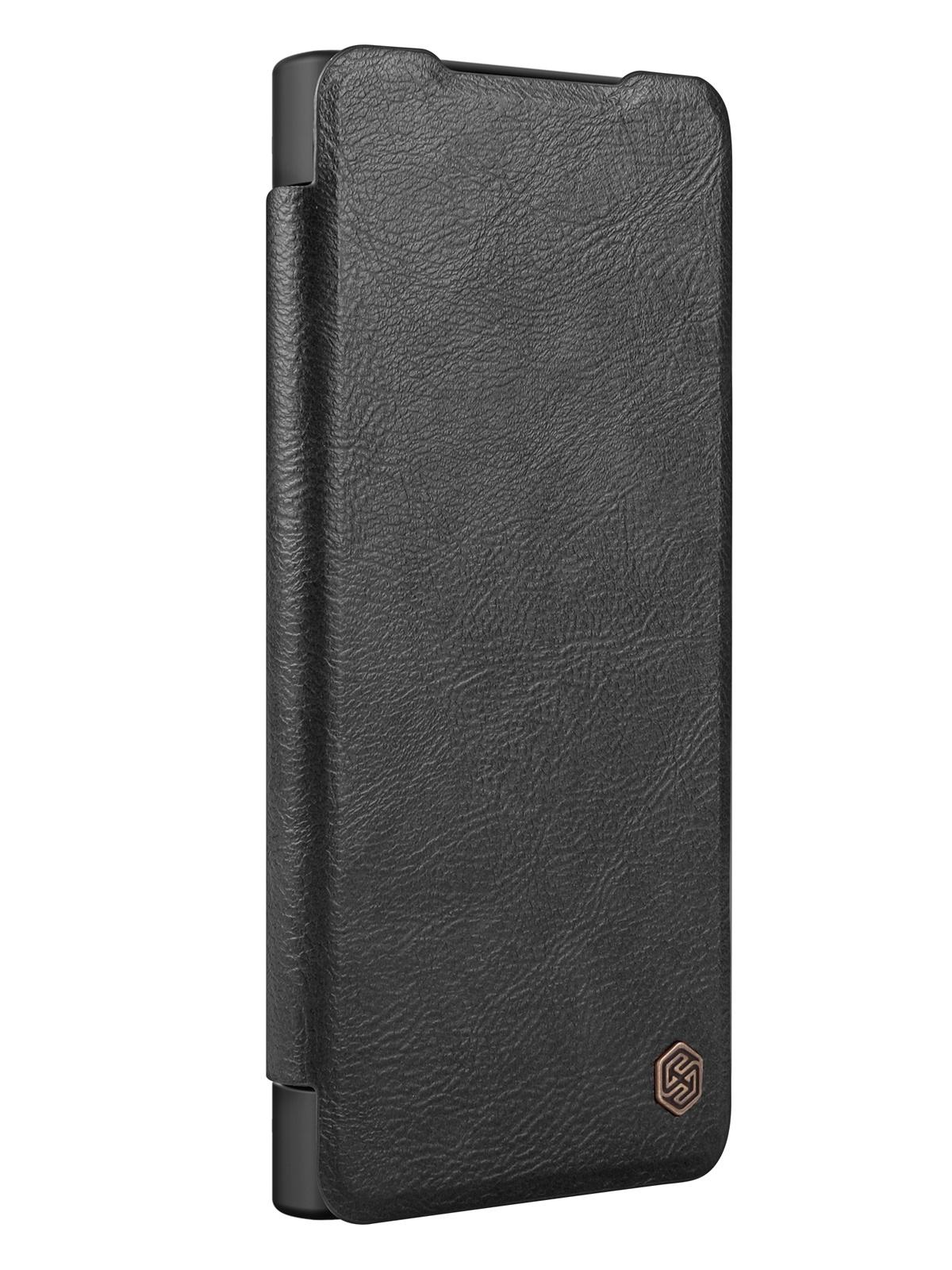 

Чехол Nillkin для Samsung Galaxy S24 Ultra с карманом для карт и фунцией подставки, Black, Черный