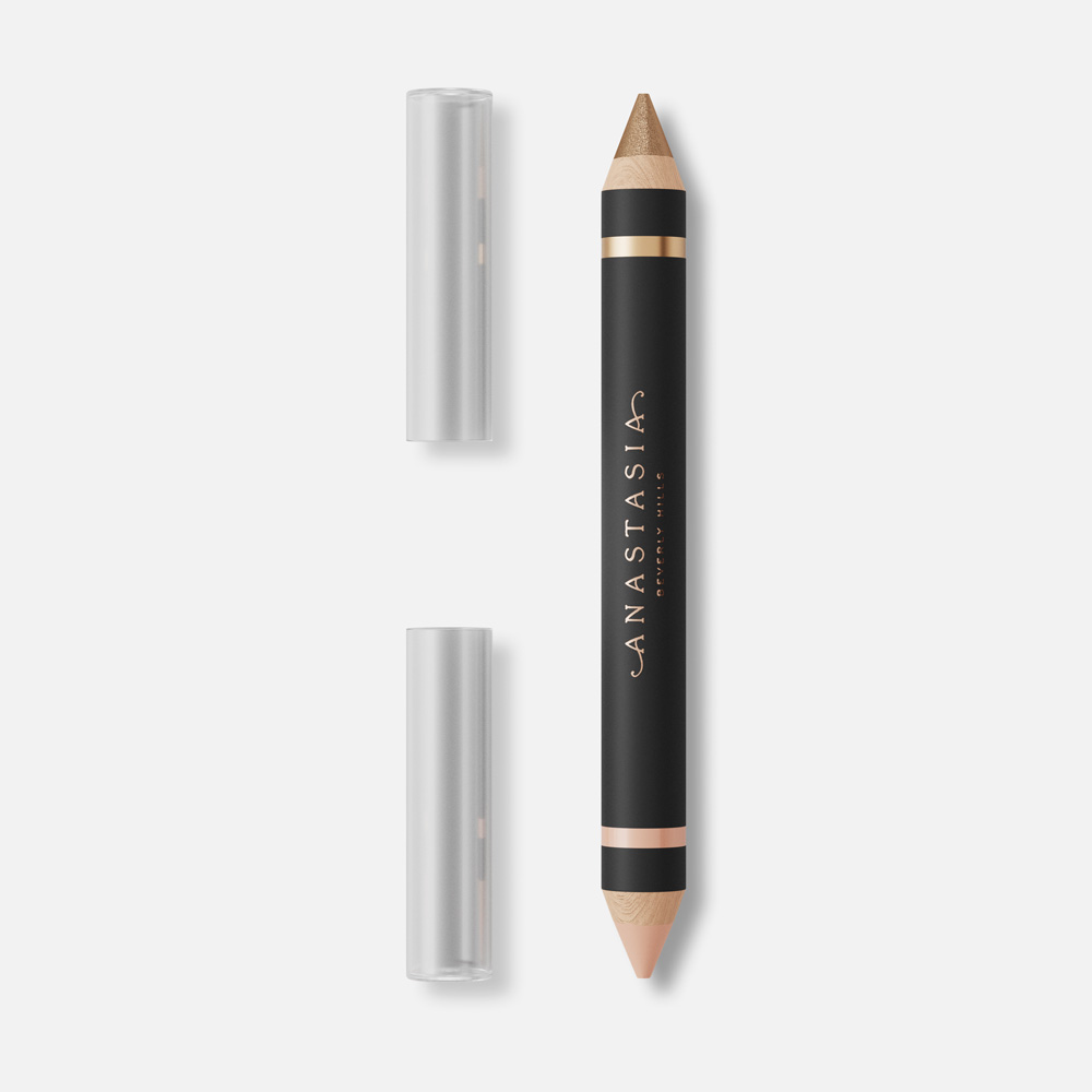 Карандаш для бровей ANASTASIA BEVERLY HILLS Highlighting Duo Pencil, тон Shell/Lace, 4,8 г