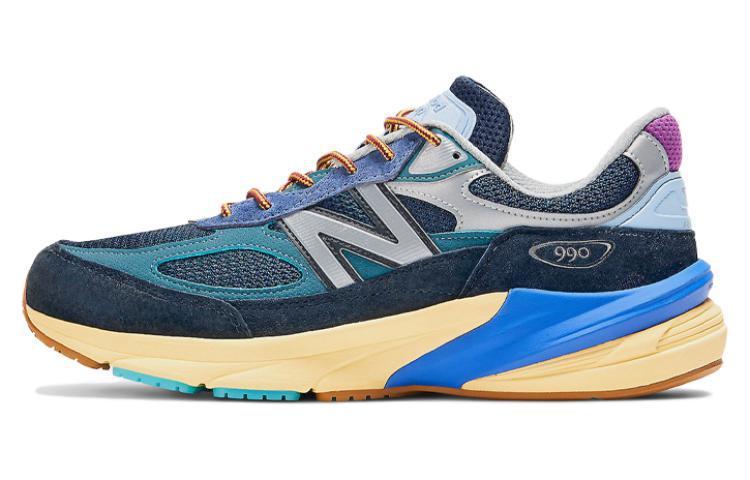 

Кроссовки унисекс New Balance Action Bronson NB 990 V6 Action Bronson синие 41.5 EU, Синий, Action Bronson x New Balance NB 990 V6 Action Bronson