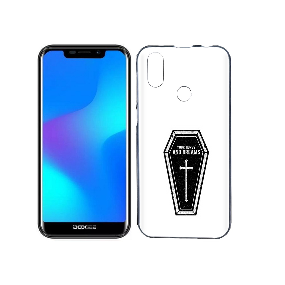 

Чехол MyPads Tocco для Doogee X70 гроб с мечтами, Прозрачный, Tocco
