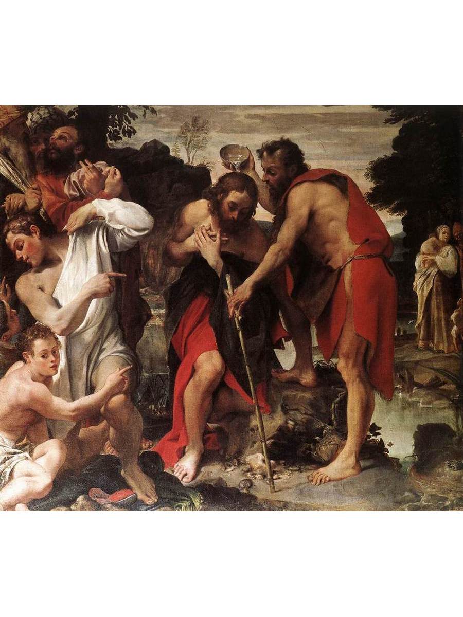 

Постер DRABS A3 Аннибале Карраччи The Baptism of Christ