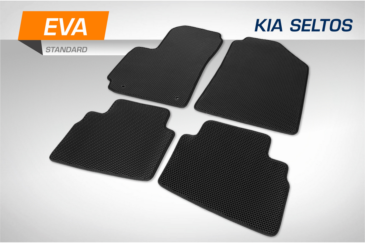 

Коврики в салон AutoFlex EVA (ЭВА, ЕВА) Standart Kia Seltos (Киа Селтос) 2020-, 6280301, 6280301