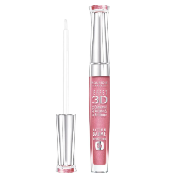 фото Блеск для губ bourjois effet 3d №48 rose romantic, 5,7 мл