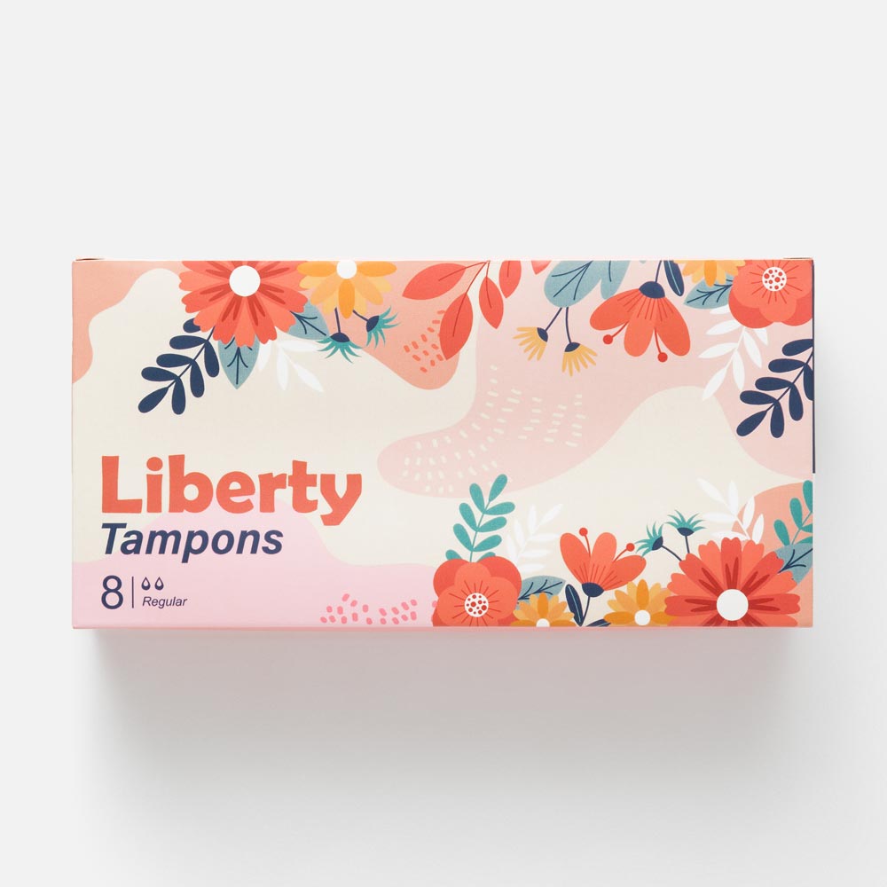 

Тампоны Liberty Regular гигиенические, с аппликатором, 8 шт.