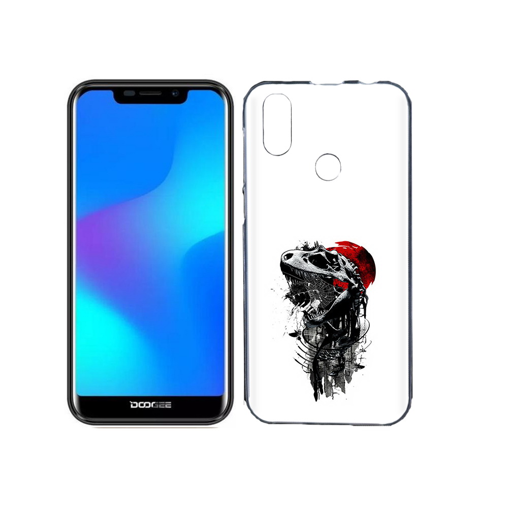 

Чехол MyPads Tocco для Doogee X70 вымерший динозавр, Прозрачный, Tocco