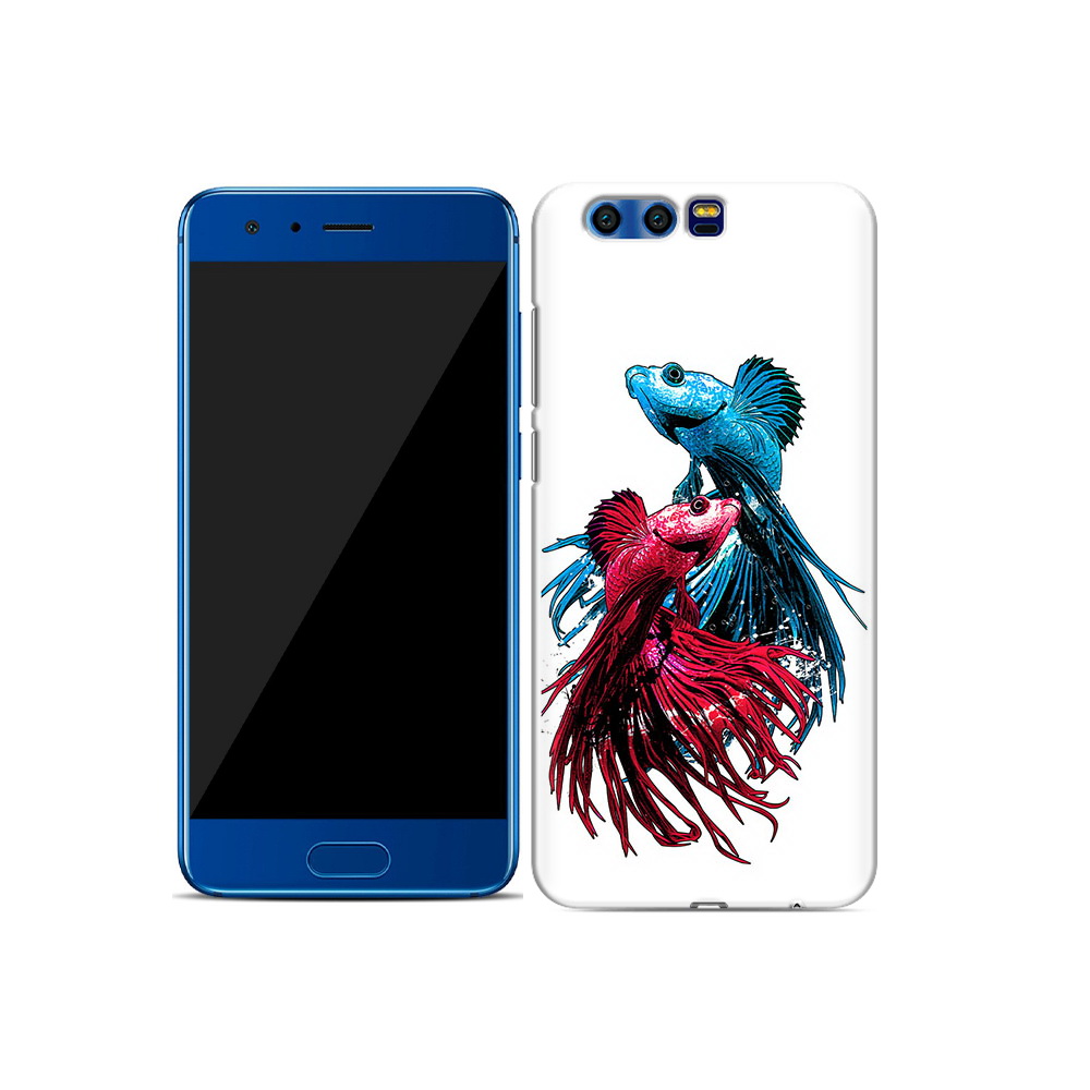 

Чехол MyPads Tocco для Honor 9 рыбы петушки (PT72546.48.592), Прозрачный, Tocco