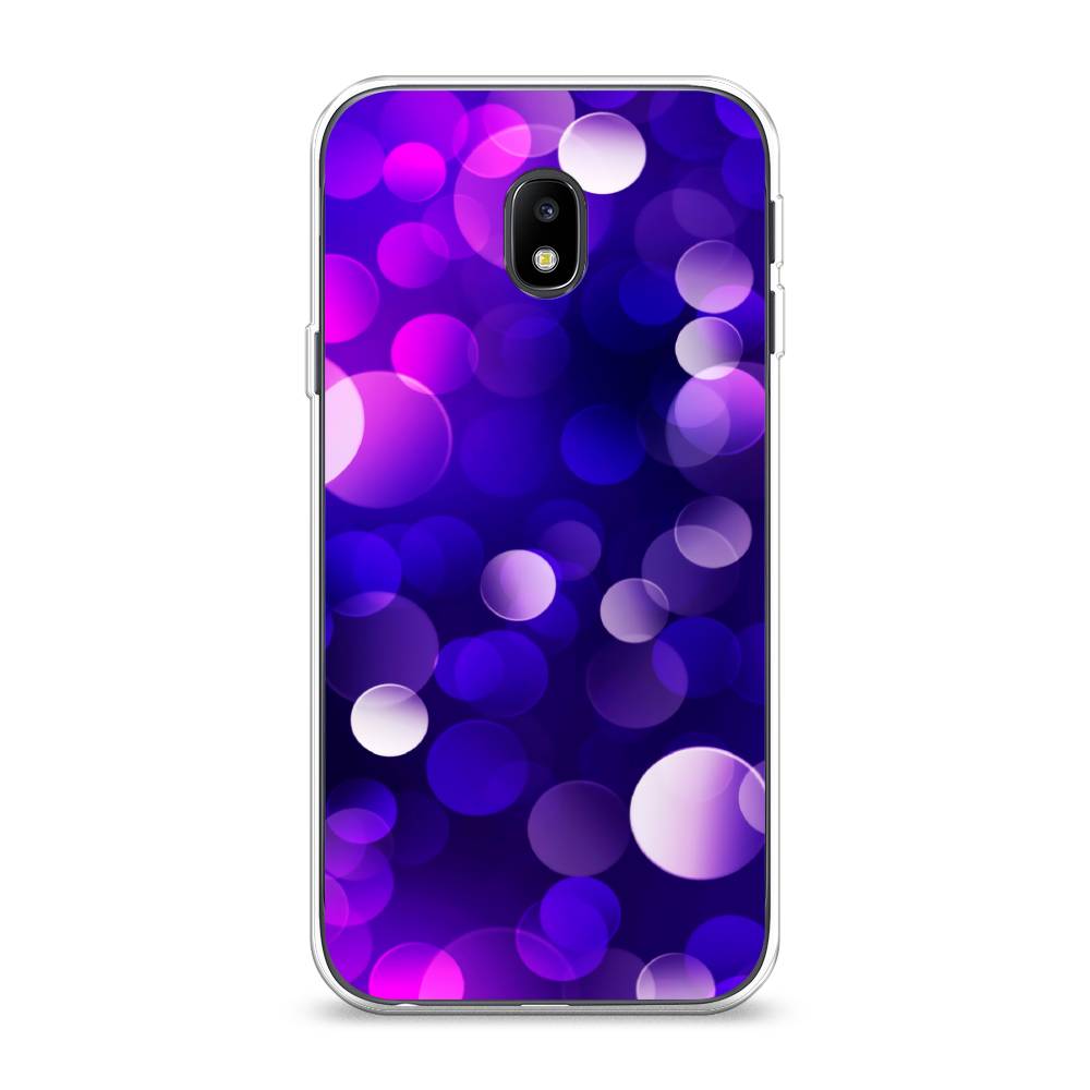

Чехол на Samsung Galaxy J3 2017 "Абстракция 27", Фиолетовый, 22550-3