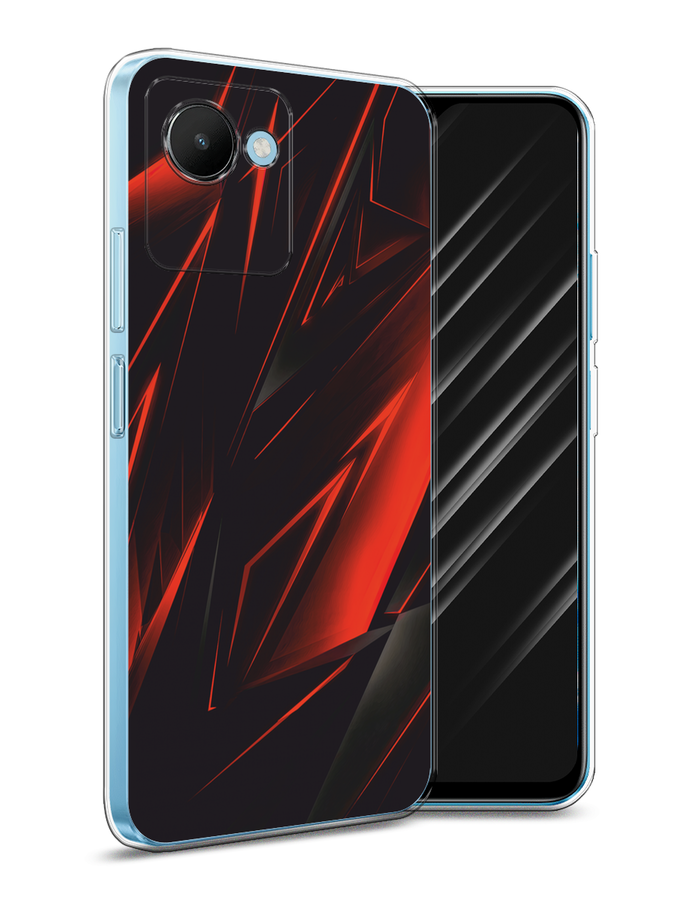 

Чехол Awog на Realme C30S 4G "Игровой фон", Бордовый;красный;черный, 2511650-1