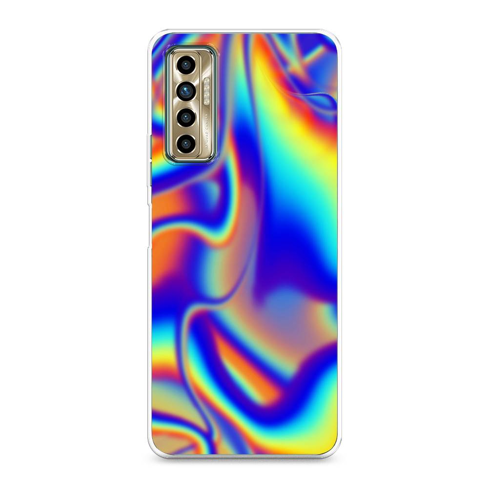 

Чехол для Tecno Camon 17P "Яркая голограмма", Разноцветный, 300150-3