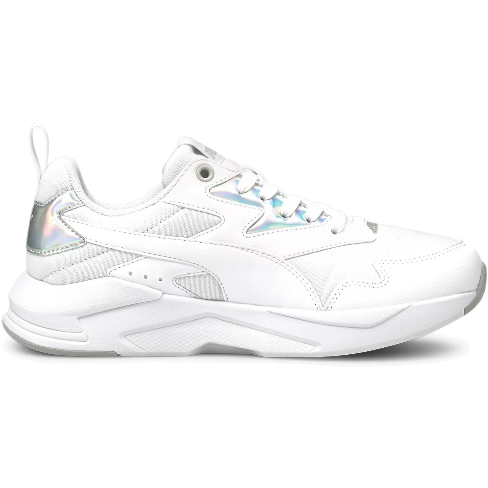 

Кроссовки женские PUMA X-Ray Lite Metallic Wmn s белые 39 EU, X-Ray Lite Metallic Wmn s