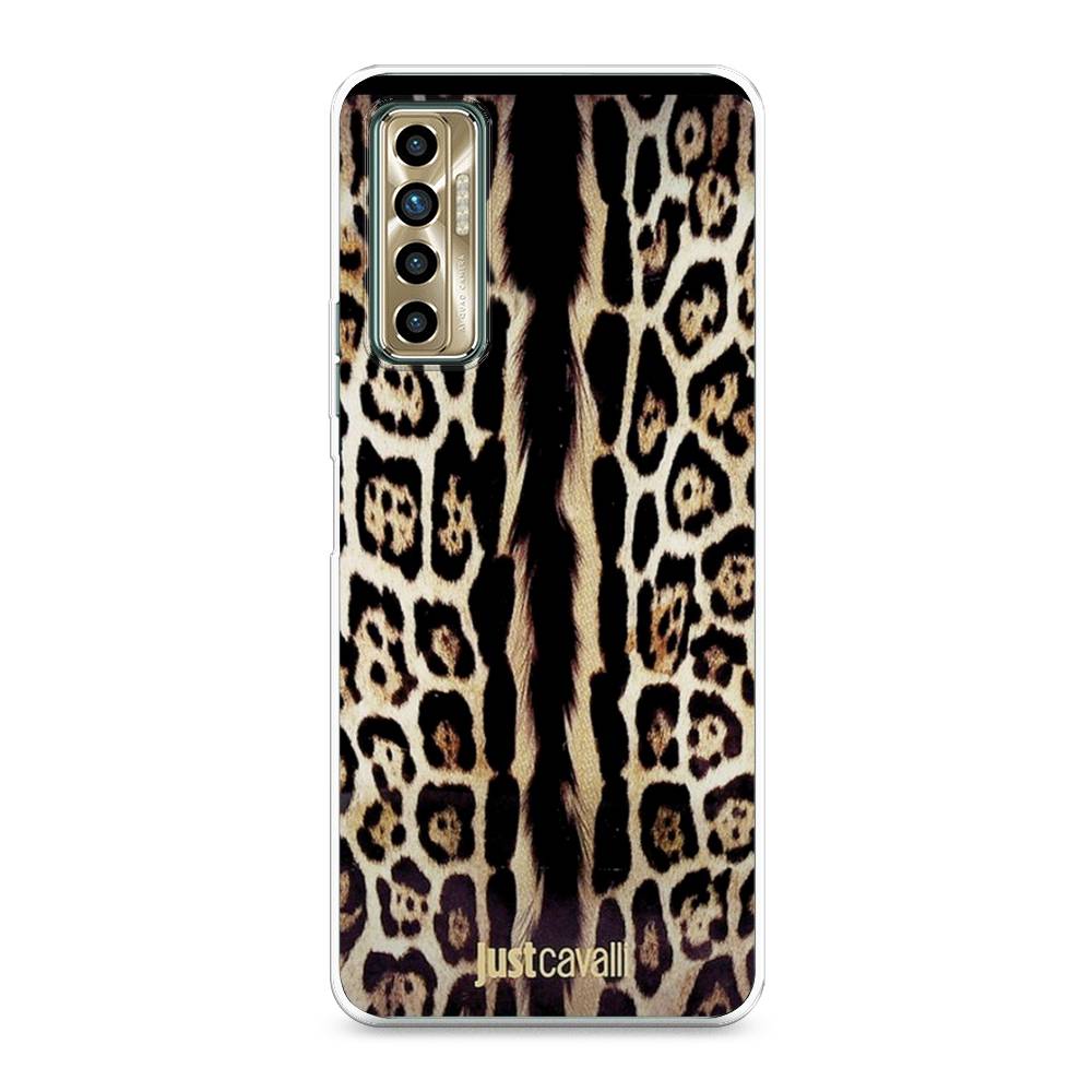 

Чехол для Tecno Camon 17P "Леопард кавалли", Черный;коричневый, 300150-1