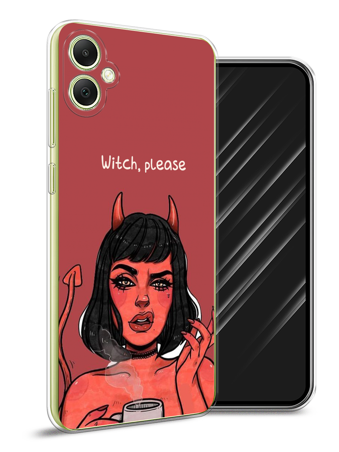 

Чехол Awog на Samsung Galaxy A05 "Evil Girl", Бордовый;черный, 2108750-1