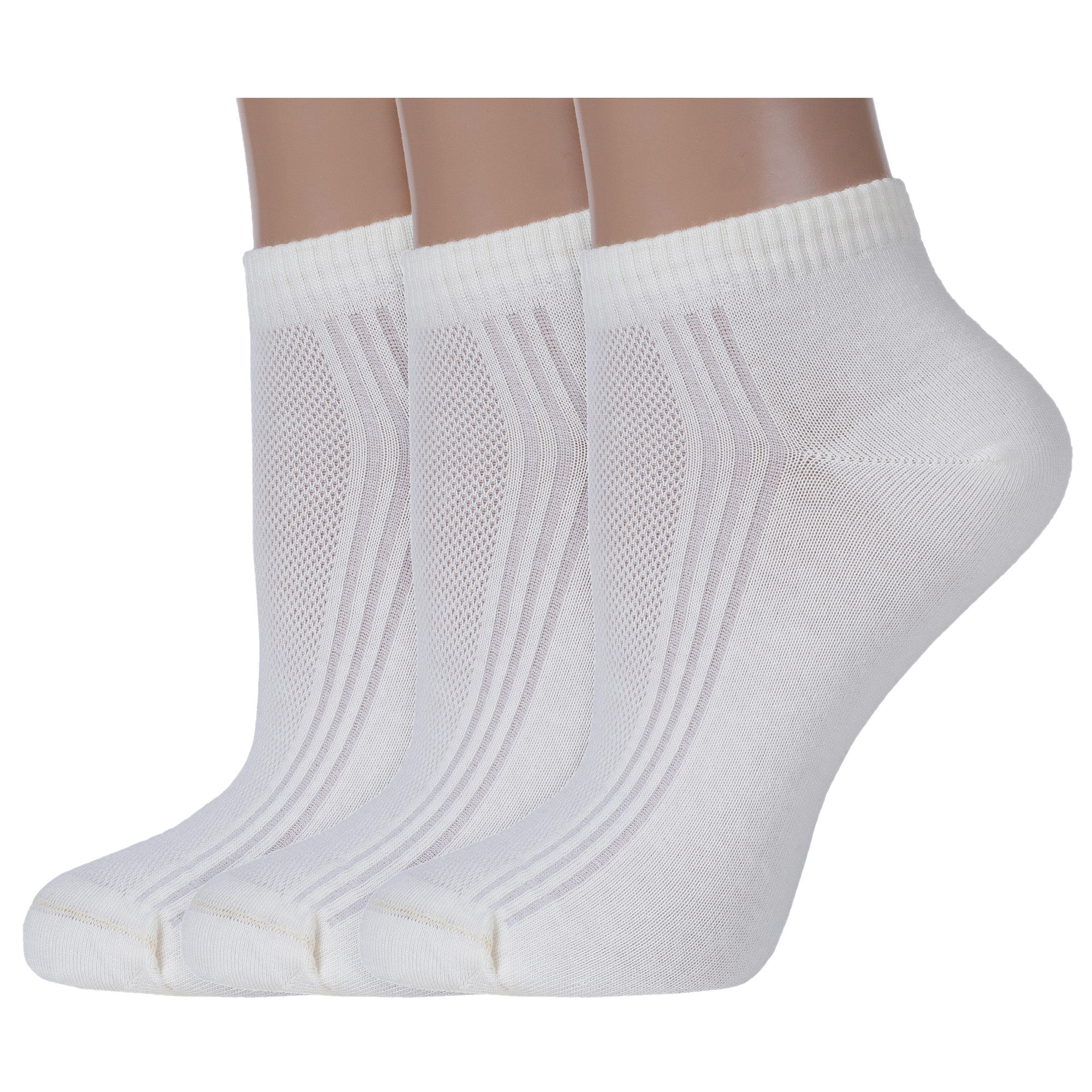 

Комплект носков женских Rusocks 3-Ж3-23765 бежевых 23-25, 3-Ж3-23765