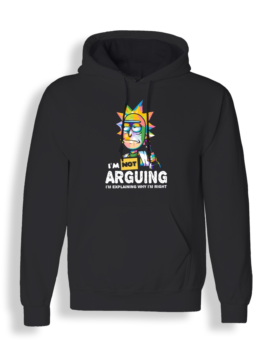 

Худи унисекс СувенирShop Рик и Морти/Rick and Morty 1 черное S, Черный, "Рик и Морти/Rick and Morty" 1