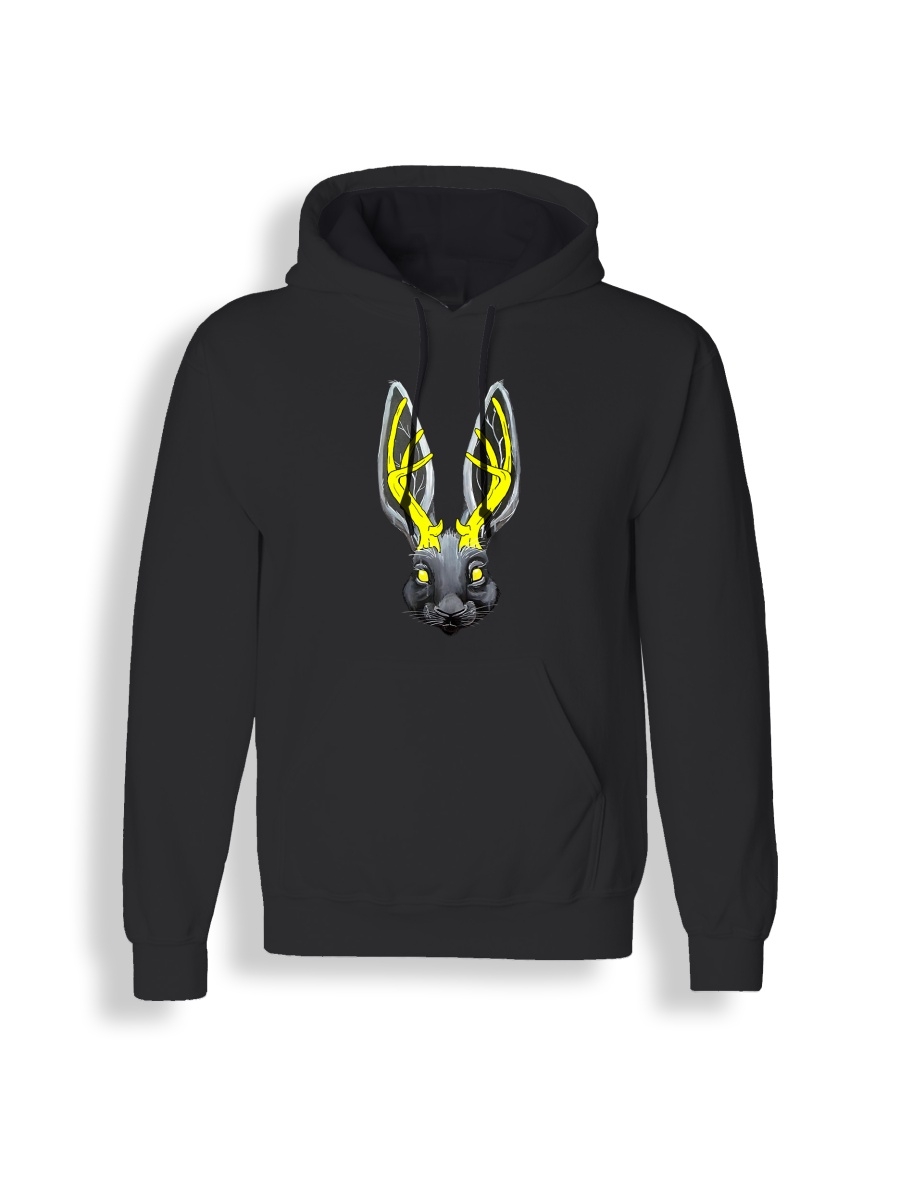 

Худи унисекс СувенирShop Заяц/Кролик 2 черное 3XL, Черный, "Заяц/Кролик" 2