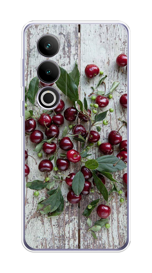 

Чехол на OnePlus Ace 3V "Вишня", Бордовый;зеленый;серый, 154850-1