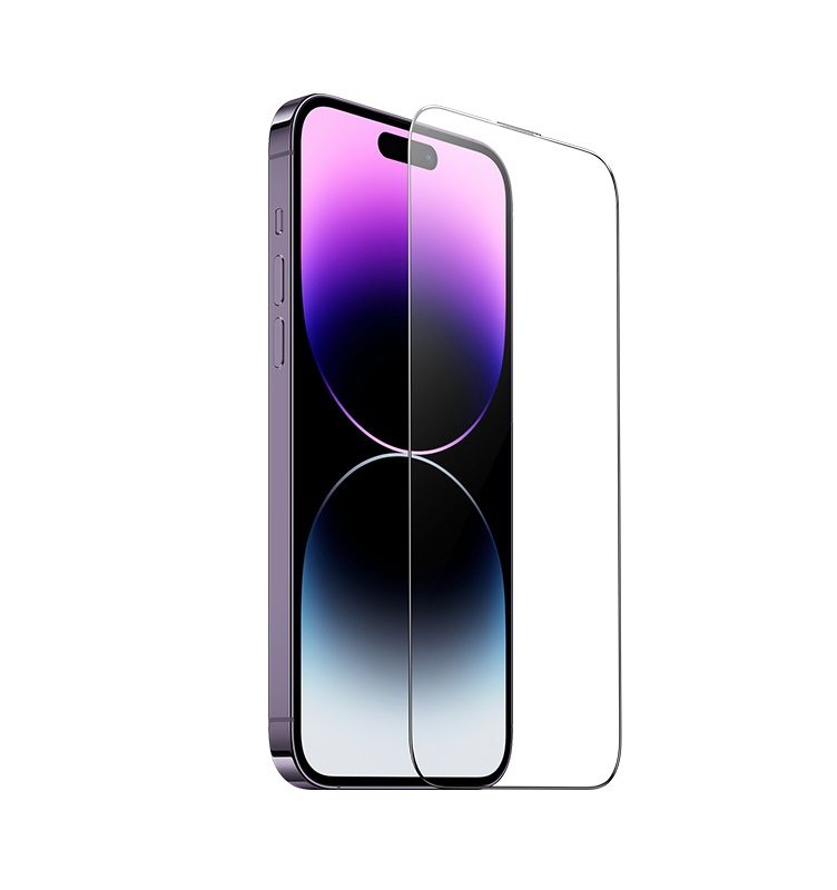 Защитное стекло 3D HOCO A32, iPhone 14/13 Pro черный