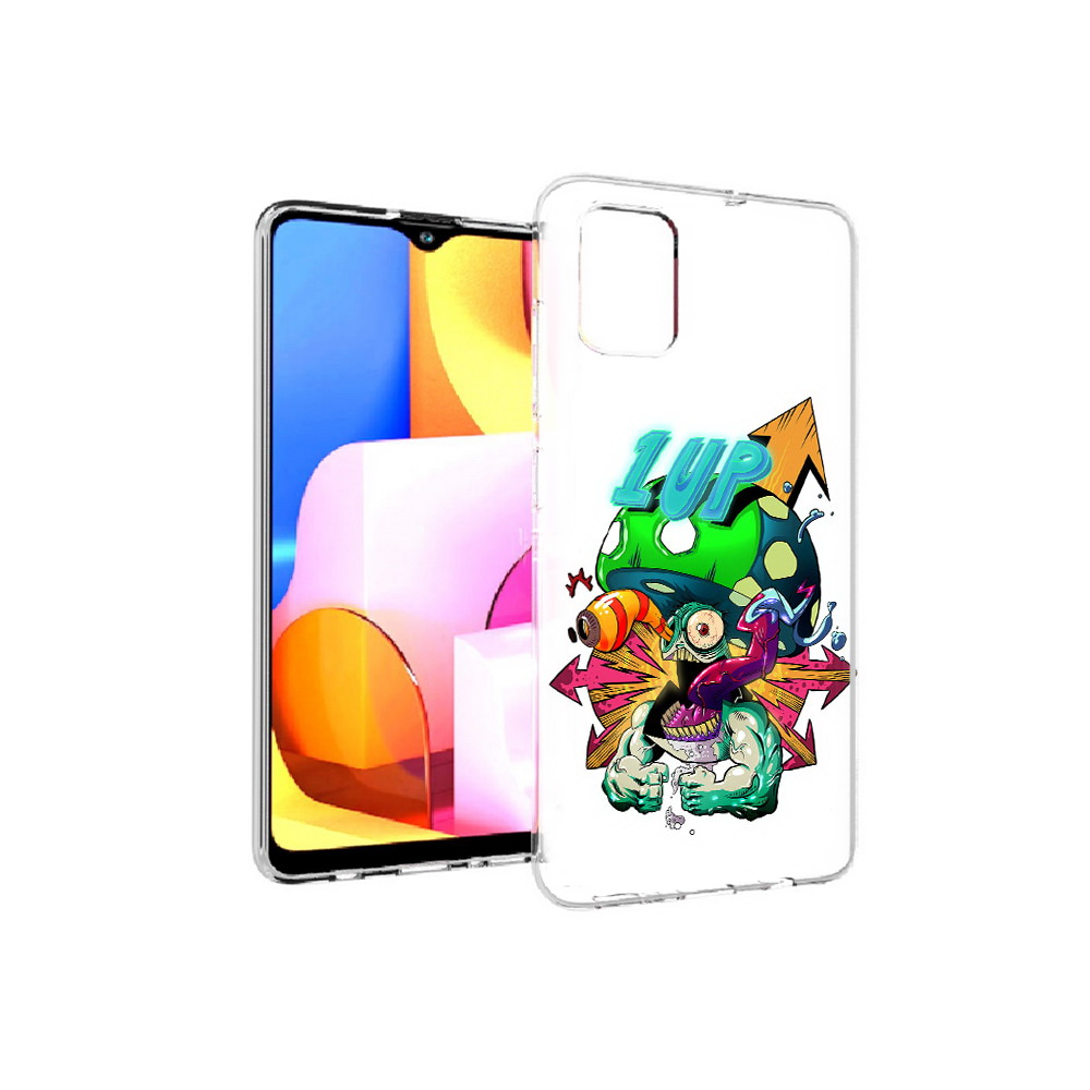 

Чехол MyPads Tocco для Samsung Galaxy A71 сильный гриб абстракция (PT142122.485.599), Прозрачный, Tocco