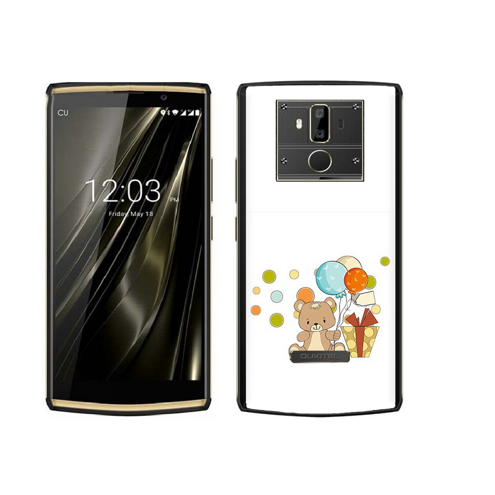 

Чехол MyPads Tocco для Oukitel K7 медвеженок с подарком, Прозрачный, Tocco