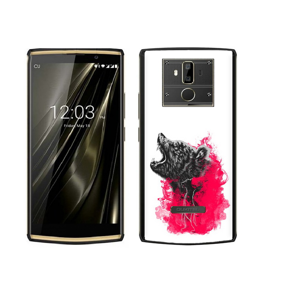 

Чехол MyPads Tocco для Oukitel K7 медведь в дымке, Прозрачный, Tocco