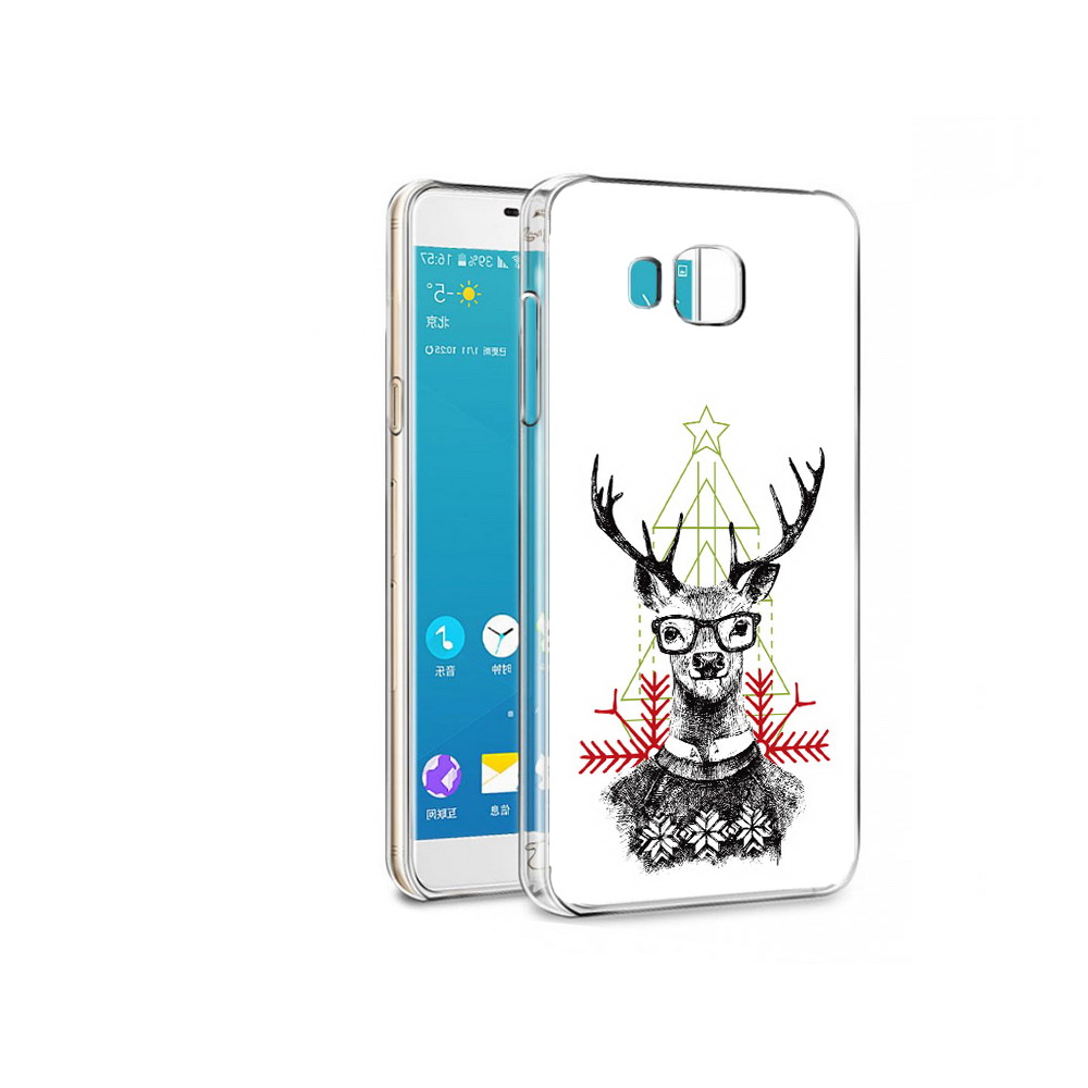

Чехол MyPads Tocco для Samsung Galaxy Alpha умный олень (PT13063.503.652), Прозрачный, Tocco