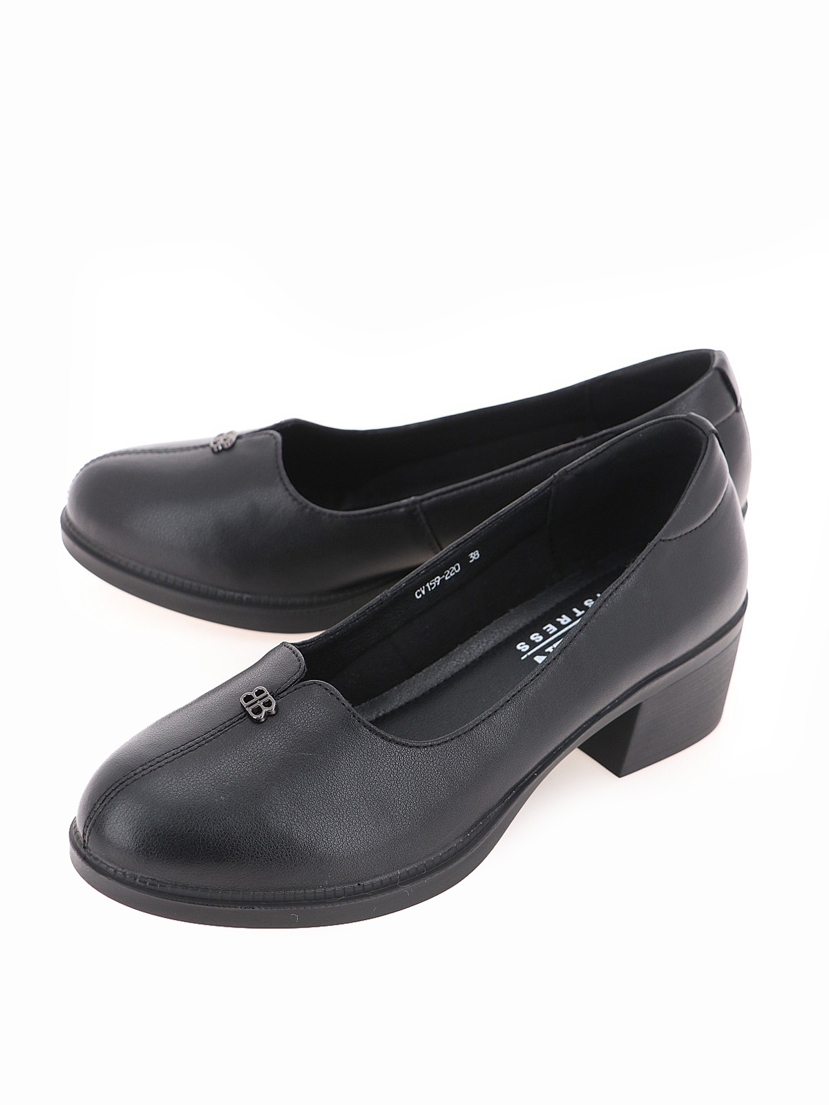 

Туфли женские Baden CV159-220 черные 37 RU, Черный, CV159-220